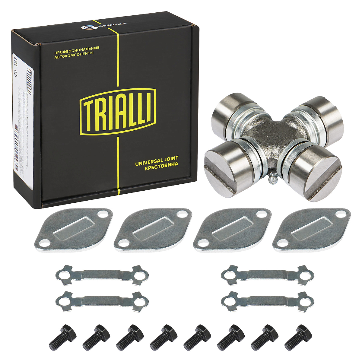 Крестовина для автомобилей ГАЗ 53 ПАЗ 3205 (35х98) (с болтами, пластинами)