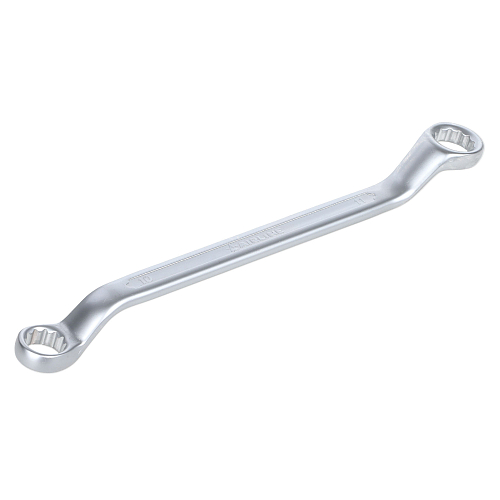 Ключ накидной с изгибом 10х11мм PRO, пласт.подвес