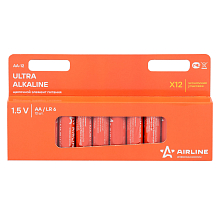 Батарейки LR6/AA щелочные 12 шт. (пальчиковые)