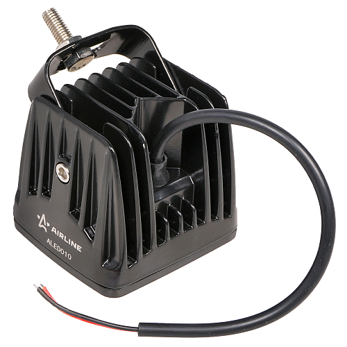 Фара светодиодная квадратная, 6LED, ближний свет, 18Вт, 82х75х75мм, 12/24В, PLUS