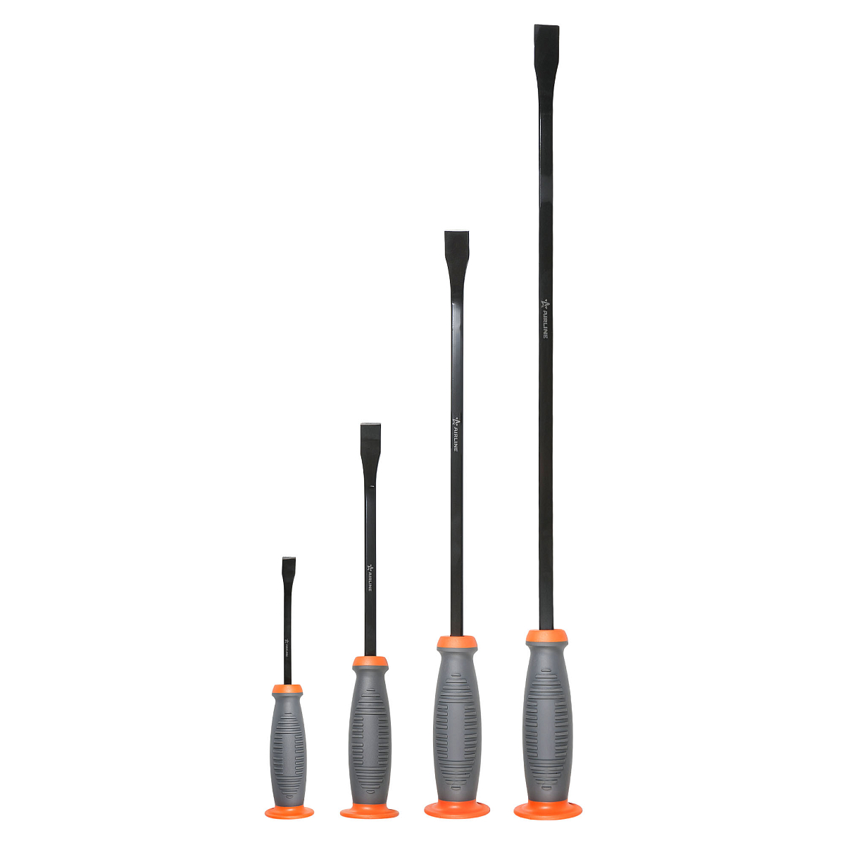 Набор монтировок с двухкомпонентной рукояткой PRO 4пр. (200, 300, 450, 600мм)