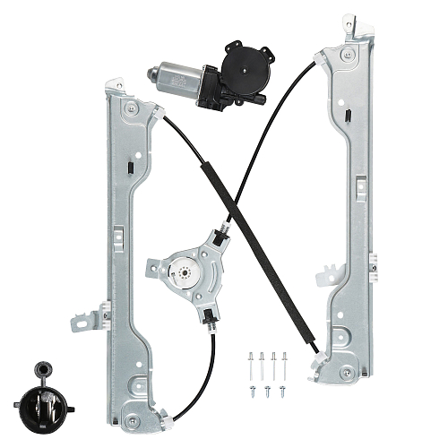 Стеклоподъёмник в сборе для а/м Nissan Qashqai (06-) электрический передний правый с мотором
