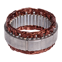 Статор генератора для автомобилей Лада 2110-2115/ГАЗ/УАЗ с дв. ЗМЗ-405/409/УМЗ-4216 (D=125мм)