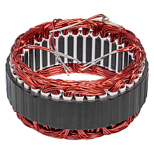 Статор генератора для автомобилей Лада 2110-2115/ГАЗ/УАЗ с дв. ЗМЗ-405/409 (D=125мм)