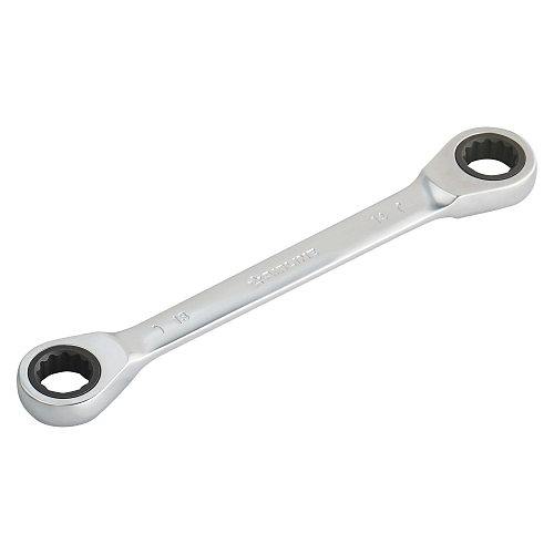 Ключ накидной трещоточный 13х14мм PRO, пласт.подвес