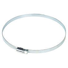 Хомут червячный 140-160/9 мм, стандарт, W1 (оцинк)