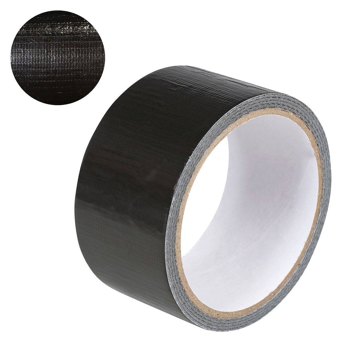 Лента клейкая армированная (скотч), 48мм*10м, черная