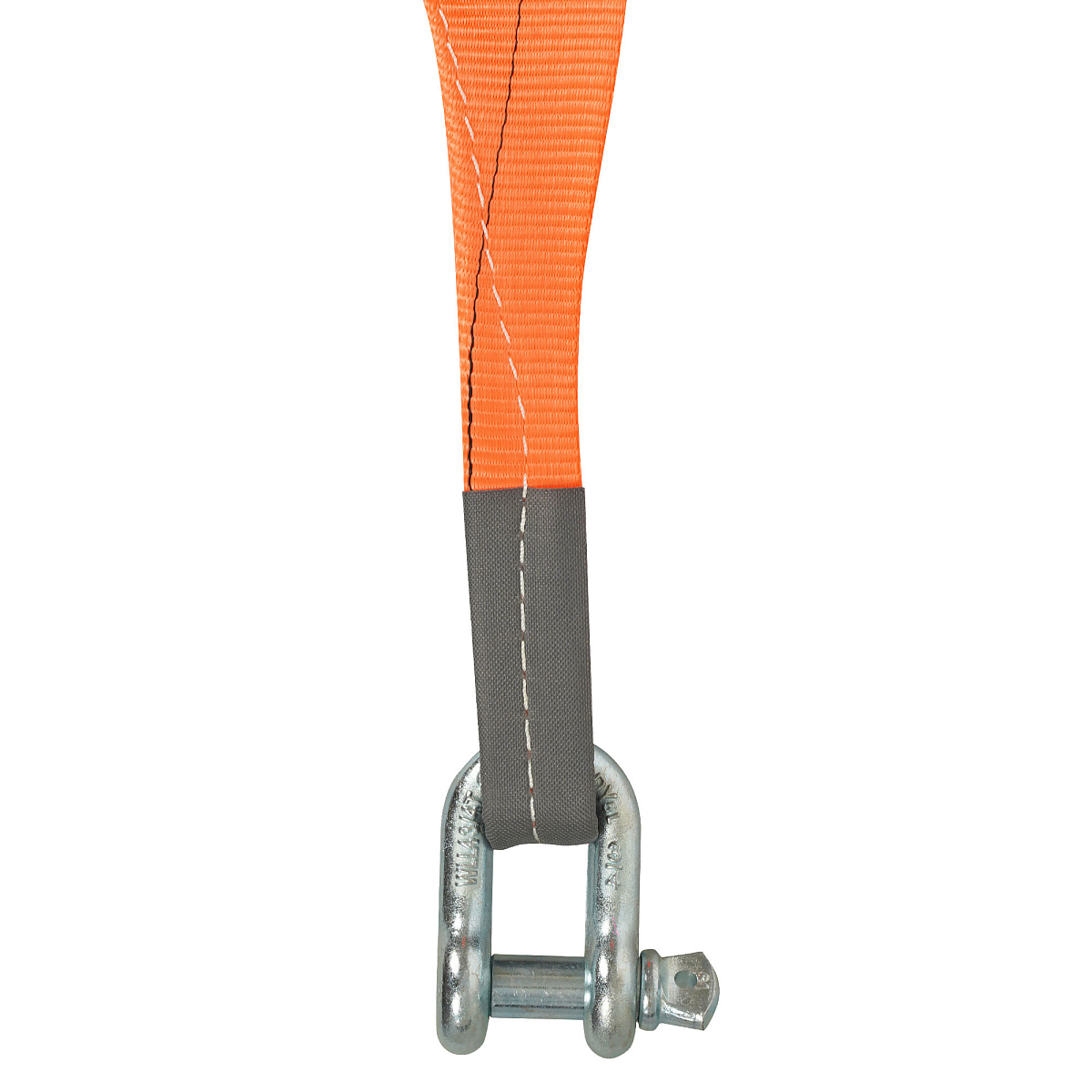 Трос VIP буксировочный усиленный (лента) 15 т, 6 м , 2 металл. шакла, с мешком