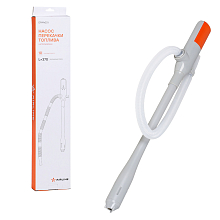 Насос перекачки топлива 10л/мин, на батарейках, (входная трубка:L=370)