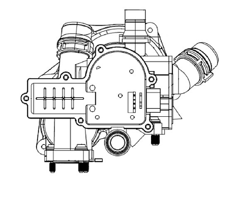 Термостат для автомобилей Skoda Octavia A7 (13-)/Kodiaq (16-)/Audi A6 (C7) (11-)/A4 (B8) (08-)/Q5 (08-) 1.8T/2.0T (с корпусом)