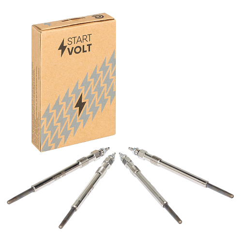 Комплект свечей накаливания (4шт) для автомобилей PSA Jumper (11-)/Boxer (11-) 2.2D