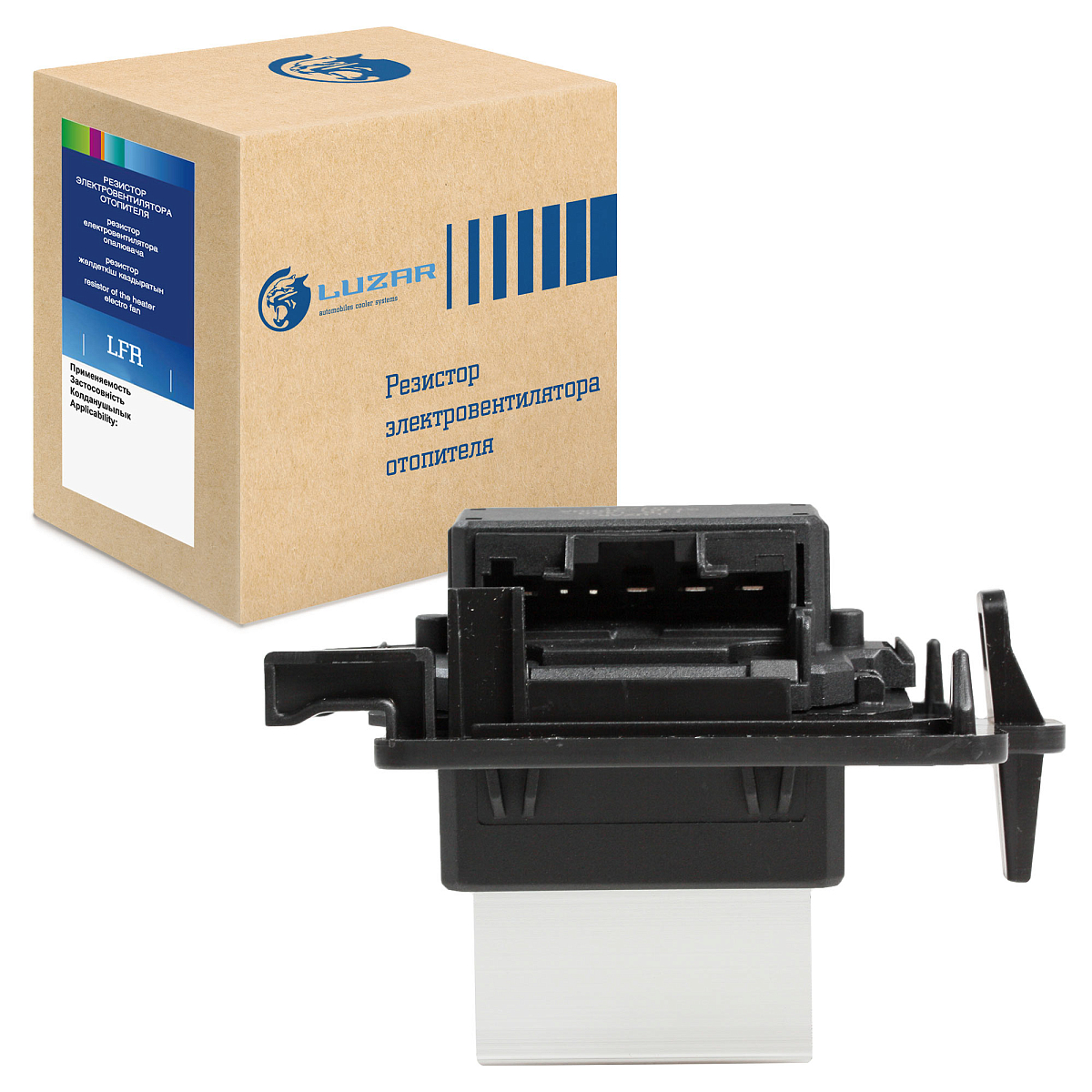 Резистор электровентилятора отопителя для автомобилей Nissan Qashqai II (13-)/X-Trail T32 (14-) (RUS)