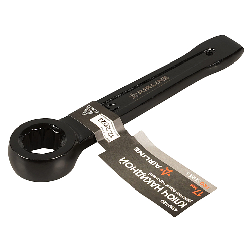 Ключ ударный накидной односторонний 17мм, L=150-160мм