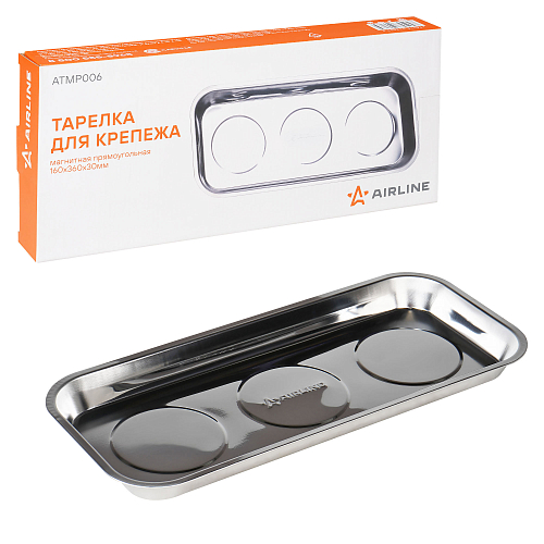 Тарелка для крепежа магнитная прямоуг. 160х360х30мм