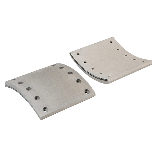 Накладка тормозной колодки для прицепов BPW/SAF (WVA 19094) ремкомплект 8 шт. R1 с заклёпками