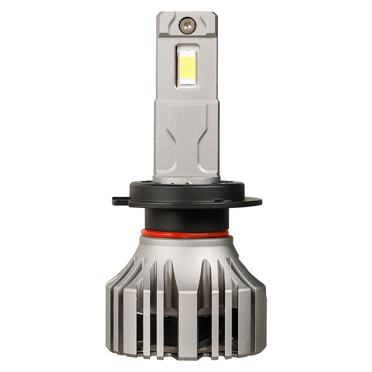 Лампа светодиодная H7 PRO, 50Вт, 9200Лм (4600Лм x 2), 6000К (Белый), 12/24В, комплект 2 шт.