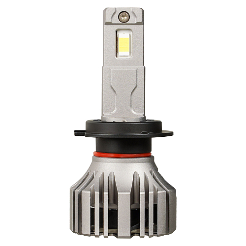 Лампа светодиодная H7 PRO, 50Вт, 9200Лм (4600Лм x 2), 6000К (Белый), 12/24В, комплект 2 шт.