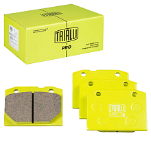 Колодки тормозные дисковые передние (керамические) для автомобилей Лада 2107 [серия PRO]