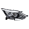 Фара для автомобилей Nissan Qashqai J11 (13-) (головного света) галоген/светодиодная, с ДХО, электрический корректор, правая
