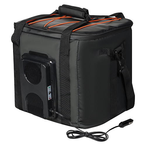 Сумка-холодильник термоэлектр. "Black Edition" 50 л, охлажд/нагрев 12В, 55/68Вт, 40*35*36см, черная