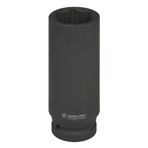 Головка ударная торцевая 1"DR шестигранная 41мм, L=160мм