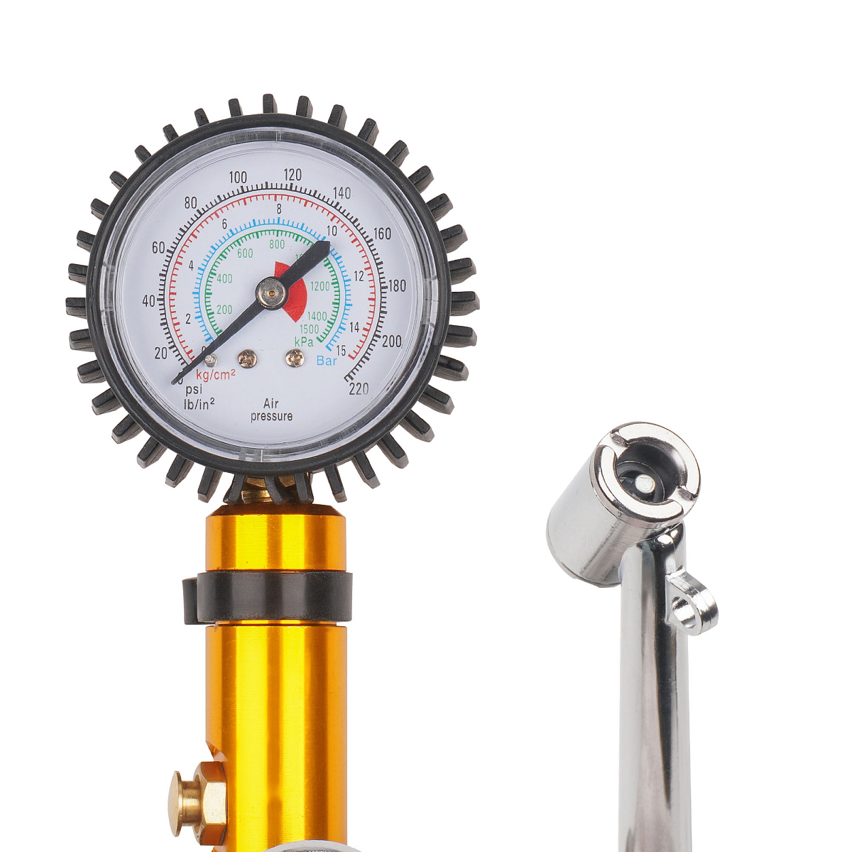 Пистолет для накачки шин грузовой 15 АТМ с манометром