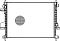 Радиатор охлаждения для автомобилей Tiggo 4 Pro (21-)/7 Pro (20-)/8 (18-)/8 Pro (21-)/Omoda C5 (22-)/Exeed LX (19-)
