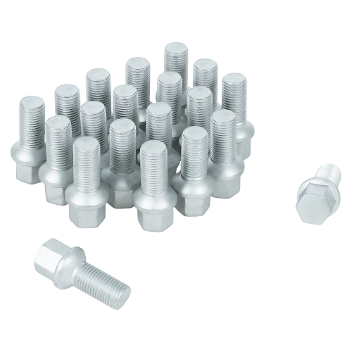 Болт колесный M14x1,5x27x48,5, сфера R14, ключ 17, дакромет, 20 шт для а/м Mercedes/Infiniti