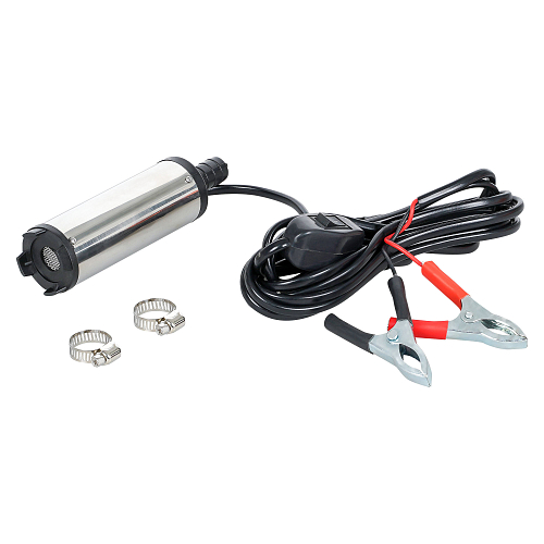 Насос перекачки диз. топлива погружной 24В, 38мм, 12л/мин, внутр. фильтр, шланг 200х1.6см