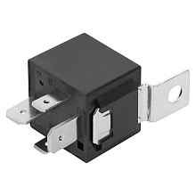 Реле защиты стартера 12V 70A 4 контакта (с кронштейном, без резистора)