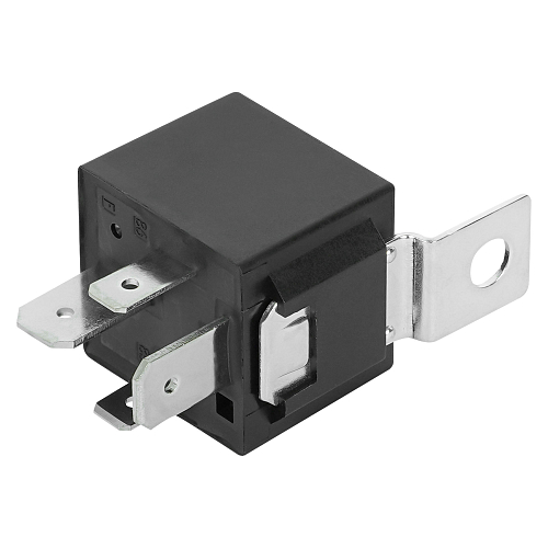 Реле защиты стартера 12V 70A 4 контакта (с кронштейном, без резистора)