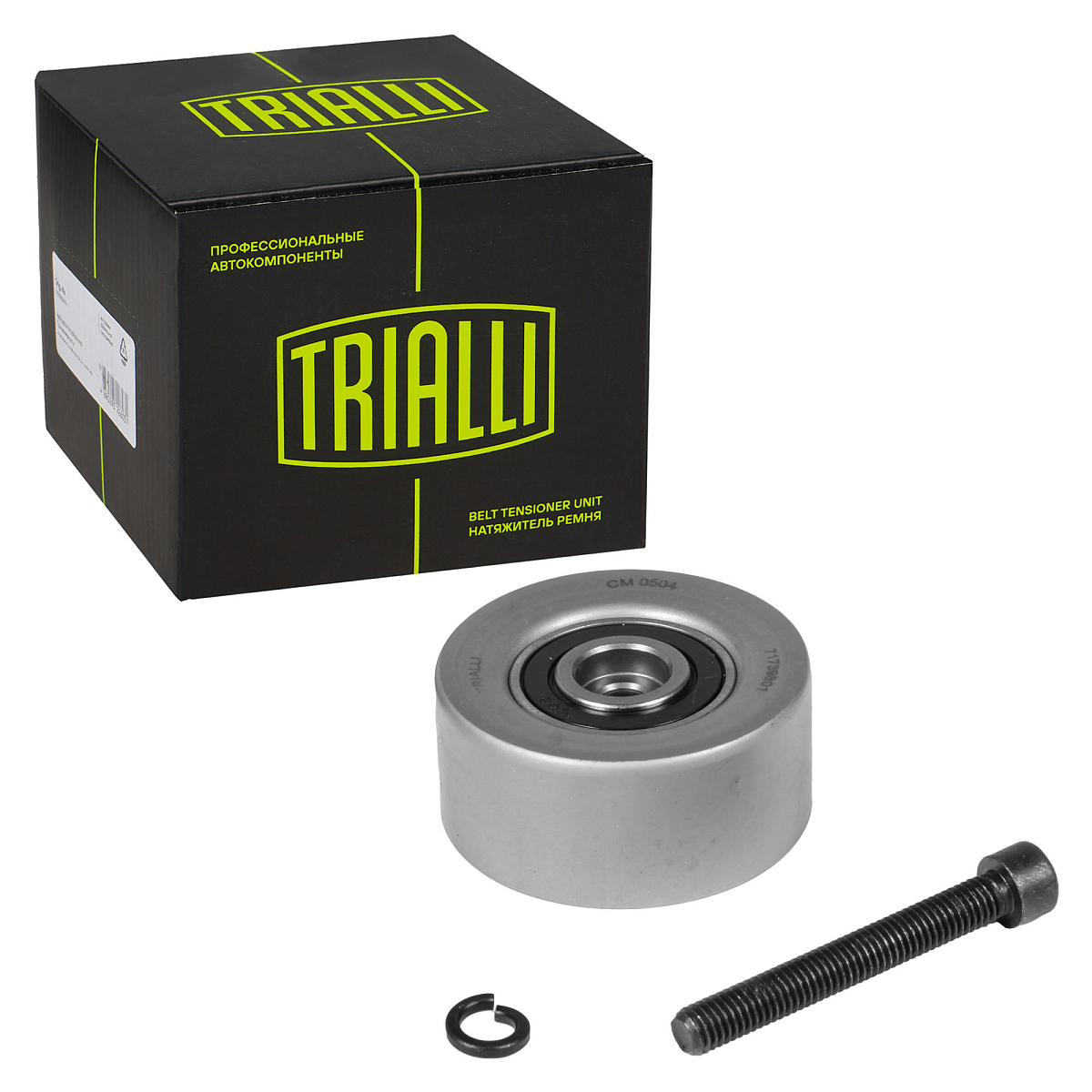 Ролик ГРМ для автомобилей Chevrolet Cruze (09-) 1.6i/1.8i (опор.) (CM 0504)