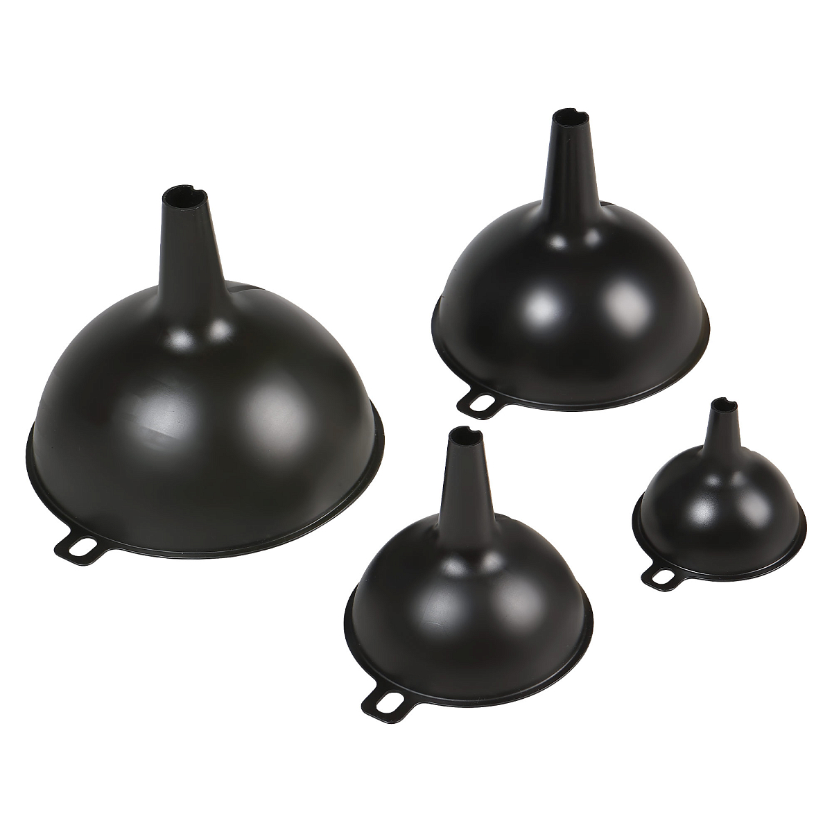 Воронки комплект 4пр. PRO (55, 75, 95, 115мм), пакет с навершием