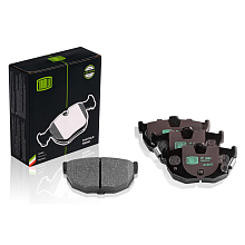 Колодки тормозные дисковые задние для автомобилей Kia Spectra (00-)