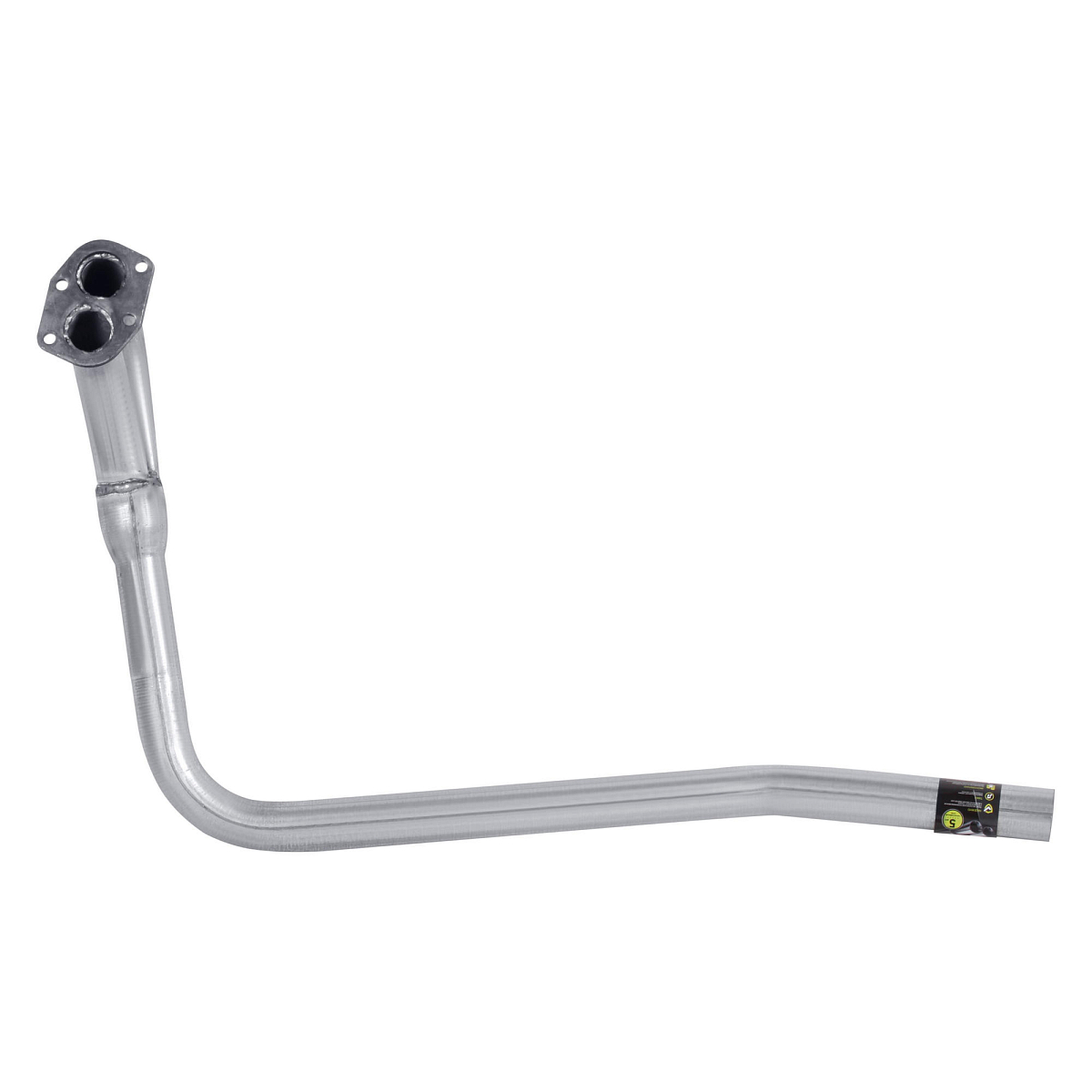 Труба приёмная для автомобилей Лада 21213, 2131 (алюминизированная сталь)