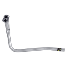 Труба приёмная для автомобилей Лада 21213, 2131 (алюминизированная сталь)