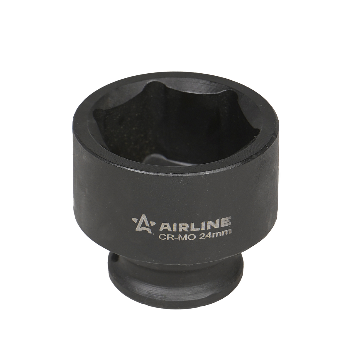 Головка ударная торцевая 3/8"DR шестигранная 24мм, L=30мм