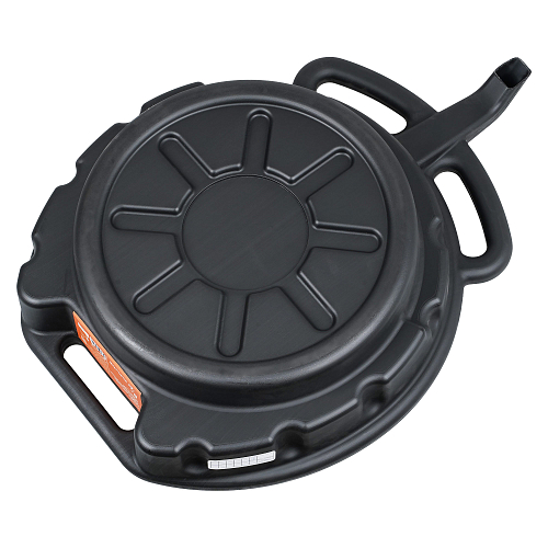 Емкость (поддон) для слива масла 8л, пластиковый