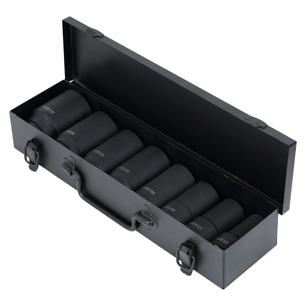 Набор головок ударных 3/4"DR L=90мм, 8пр. (19-41мм) металл.кейс