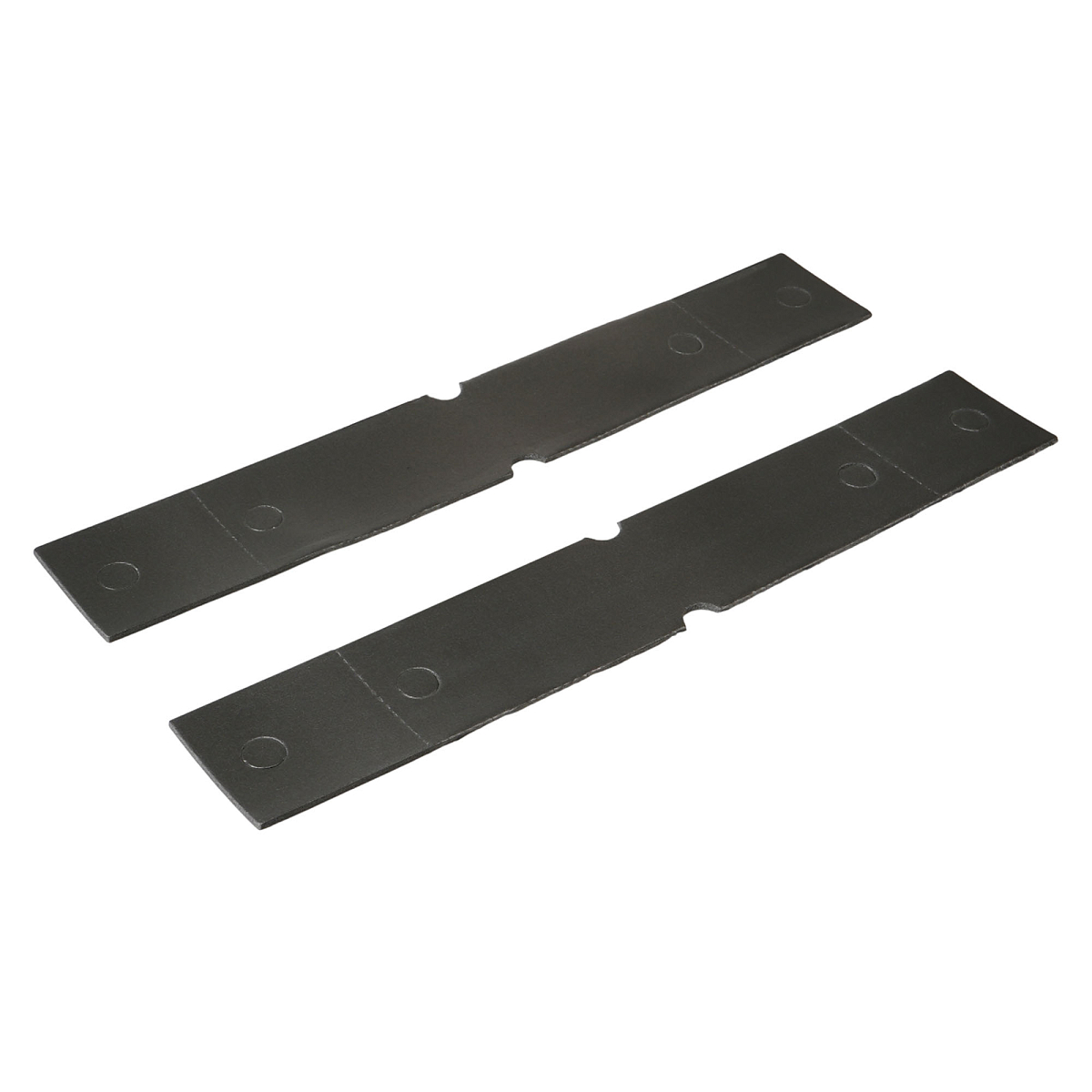 Подложки (подкладки) под номерной знак авто с клеевым слоем, компл. 2шт., серые