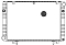 Радиатор охлаждения алюминиевый для автомобилей ГАЗ 3302 ГАЗель/Соболь (99-) (сборный)