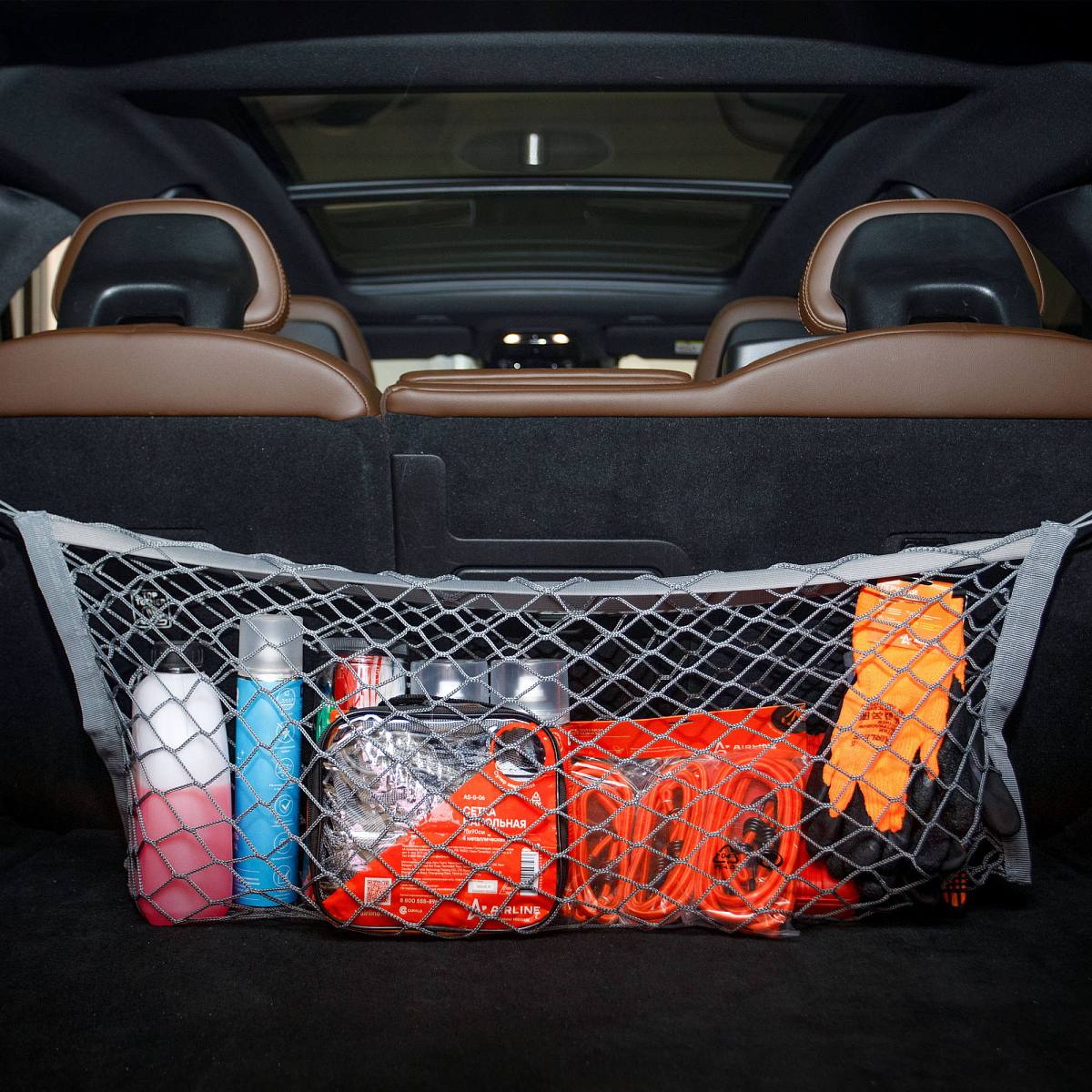 Сетка карман 30*70 см (2 пластиковых крючка, 2 крючка-самореза)