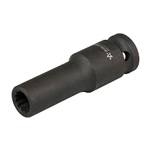 Головка ударная торцевая 1/2"DR двенадцатигранная 11мм, L=78мм