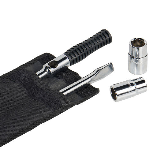 Ключ баллонный крест складной с изменяющимся рычагом 17*19, 21*23 мм PRO