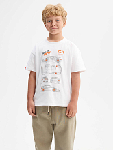 Футболка детская машинки