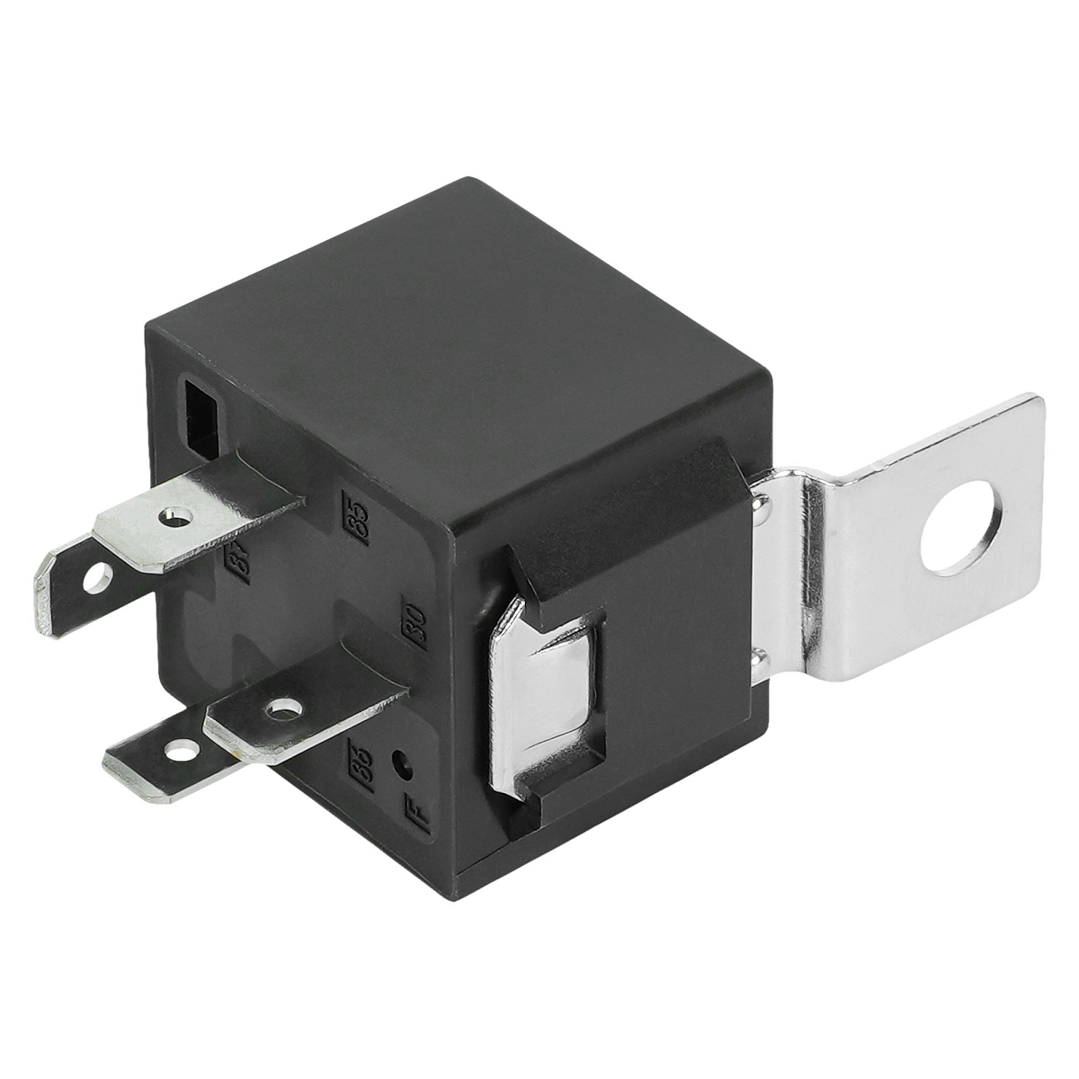 Реле 12V 30A 4 контакта (с кронштейном, без резистора)