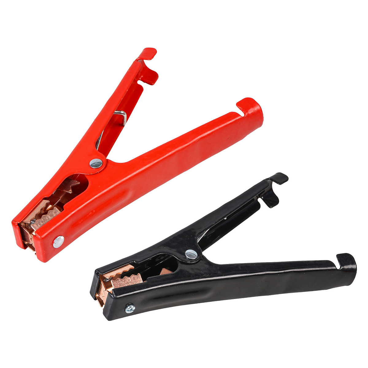 Зажимы (крокодилы) для пусковых проводов XL (10 шт.) (600А, 17,5х 9см)