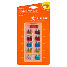 Предохранители "стандарт" с индикатором в блистере с экстрактором (10 шт. 5-30А)