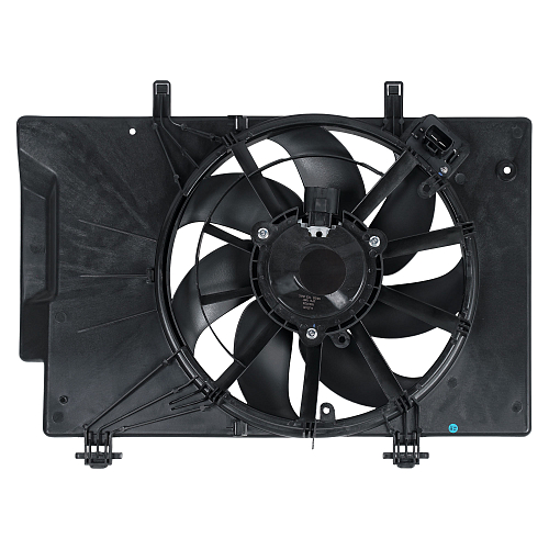 Электровентилятор охлаждения для автомобилей Ford EcoSport (13-)/Fiesta (Mk6) (08-) (с кожухом и резистором)