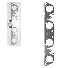 Прокладка коллектора выпускного для автомобилейЛада 2112 металлическая